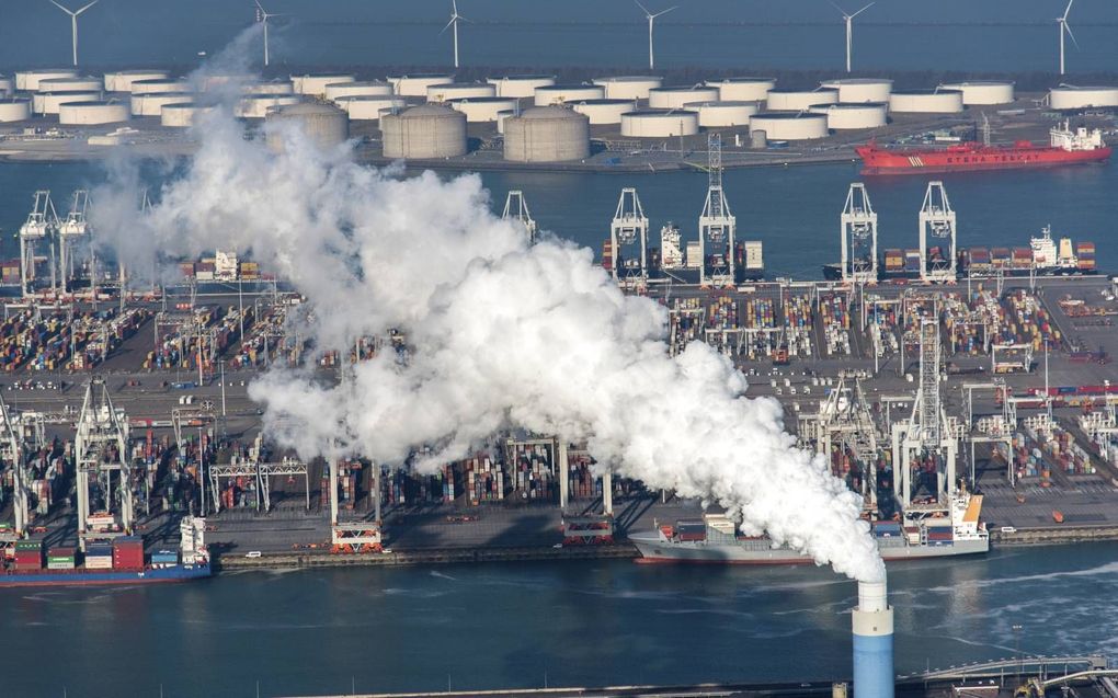 De Rotterdamse haven. beeld ANP, Peter Bakker