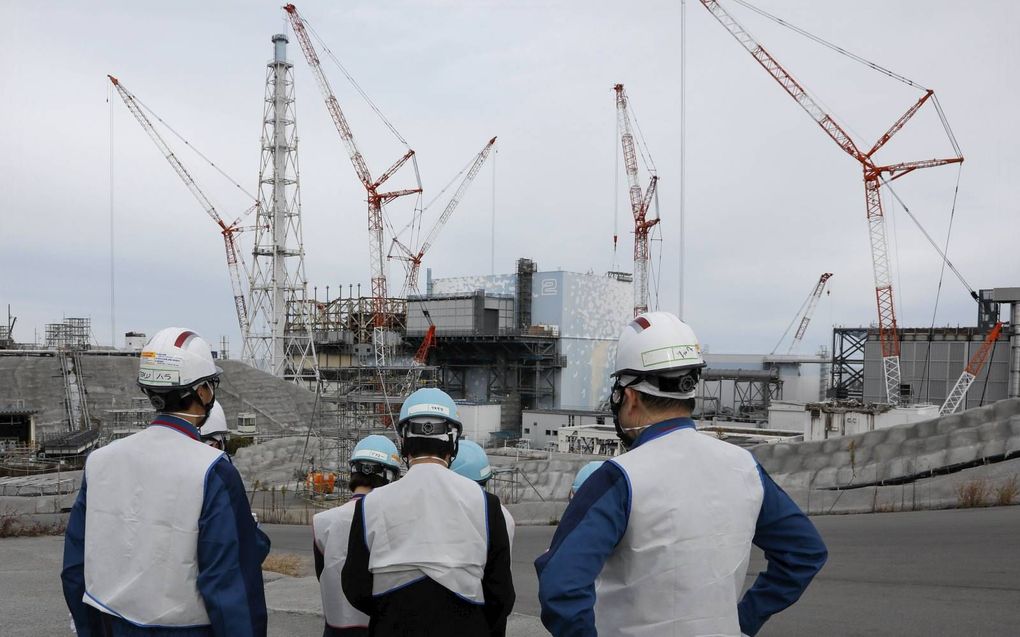 Bij de kernramp in Fukushima Daiichi overleed niemand aan de gevolgen van radioactieve straling.  beeld EPA, Kimimasa Mayama