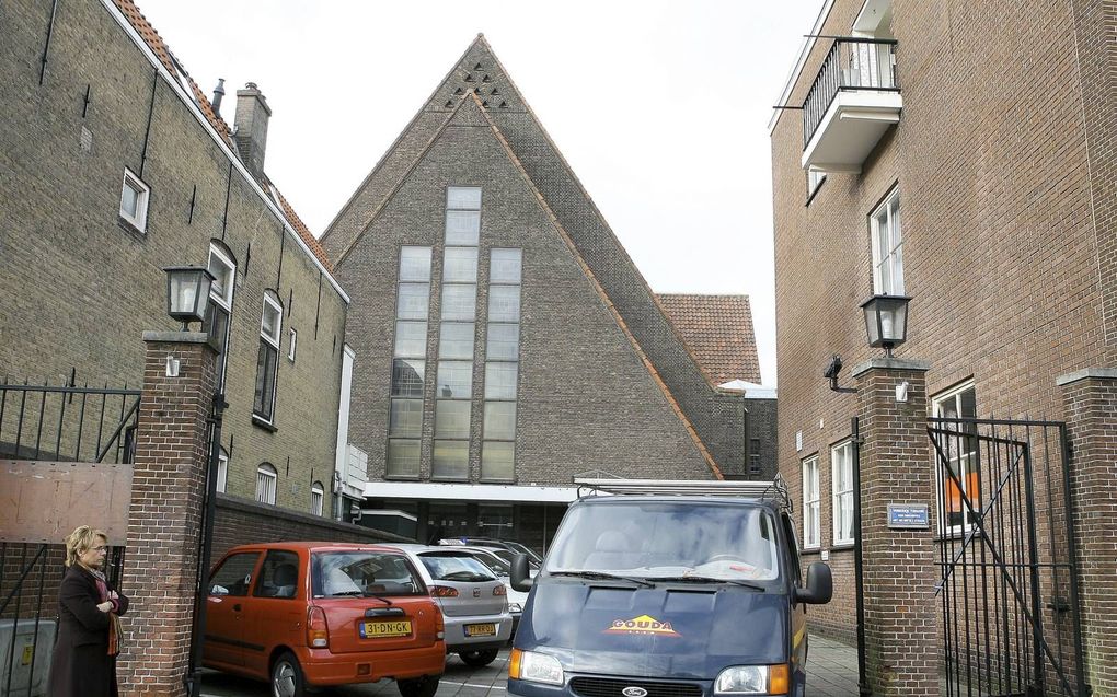 De -nu gesloopte- Turfmarktkerk in Gouda. beeld RD, Henk Visscher