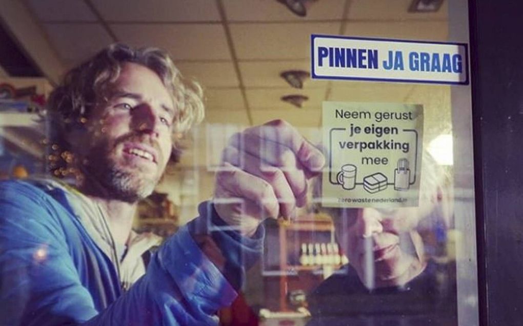 Er zijn veel creatieve manieren om de afvalberg te verminderen. beeld Zero Waste Nederland