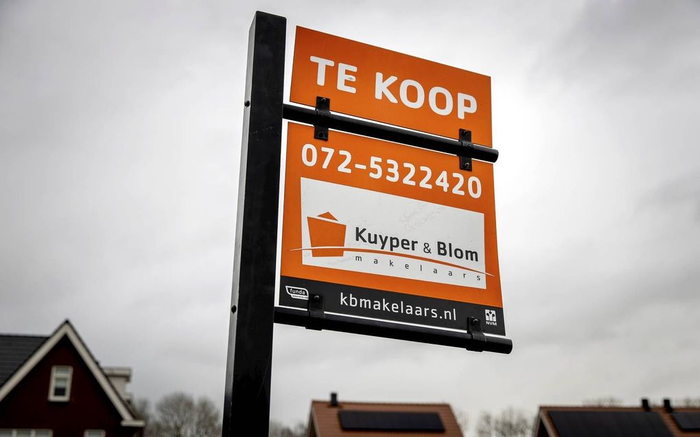 Op de verhitte woningmarkt grijpen starters meestal mis. beeld ANP, Koen van Weel