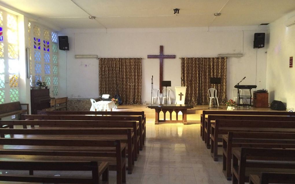 Een protestantse kerk in Algiers. beeld Christiaan de Lange