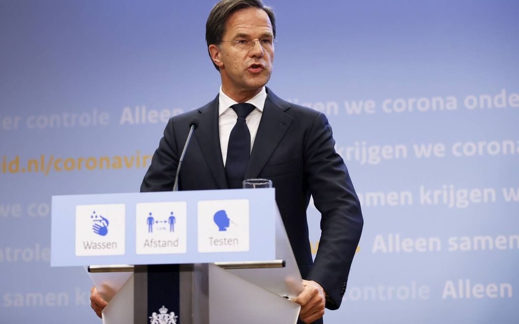 Rutte, beeld ANP, Remko de Waal