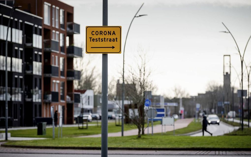 Wéér naar de teststraat. beeld ANP, Robin van Lonkhuijsen