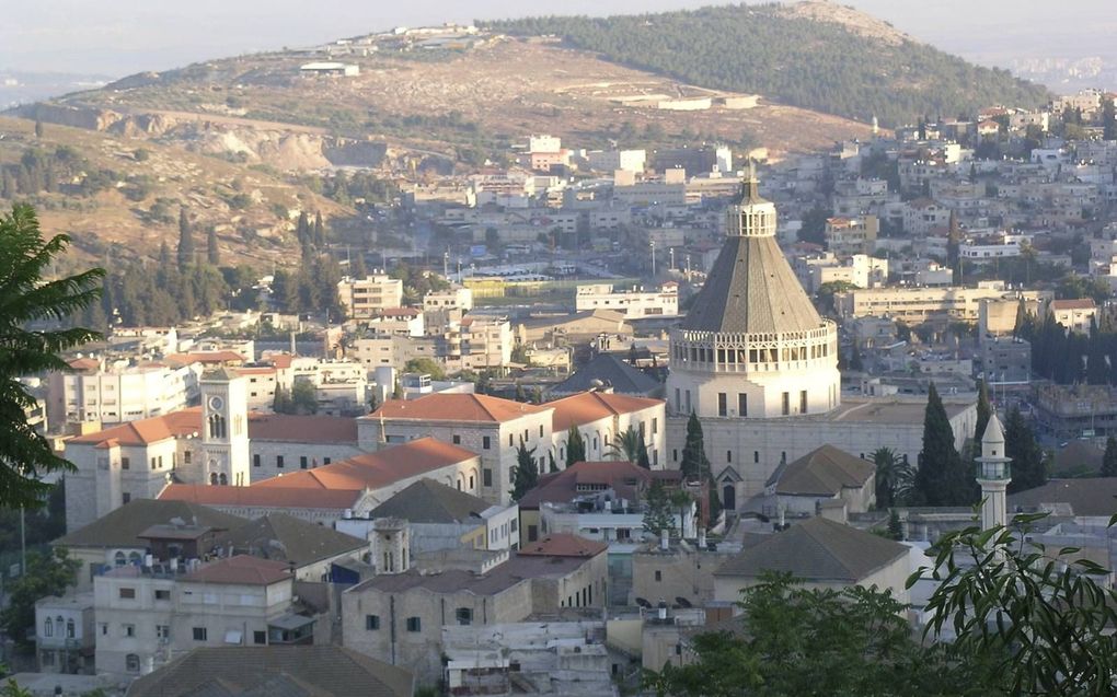 Ds. M. L. Dekker werkt sinds 2004 in opdracht van het deputaatschap voor Israël van de Gereformeerde Gemeenten in Nazareth. beeld Alfred Muller