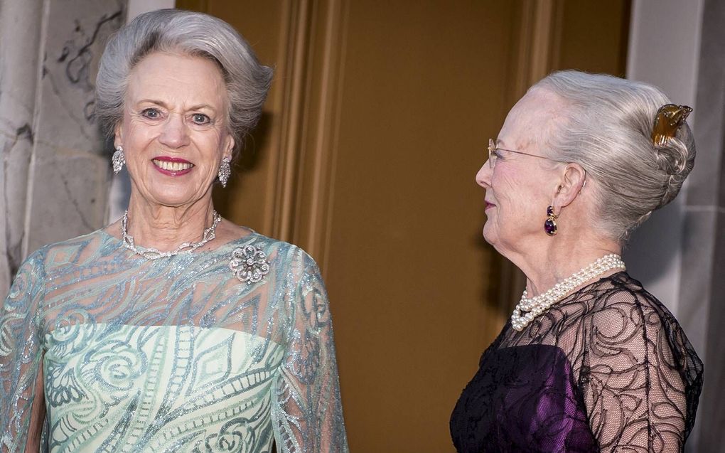 In 2019 werd prinses Benedikte 75 jaar en bood Margrethe haar een diner aan op Paleis Amalienborg in Kopenhagen. beeld AFP, Mads Claus Rasmussen