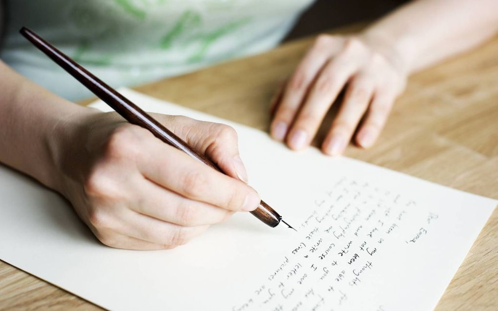 Na afloop van de les stelde een van de studenten een vraag: „Is het goed als ik een brief naar hem schrijf?” beeld iStock