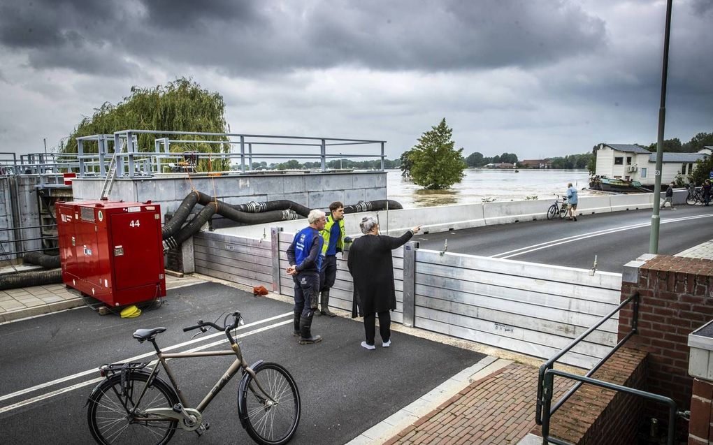 Een gesloten coupure in Roermond. beeld ANP, Vincent Jannink