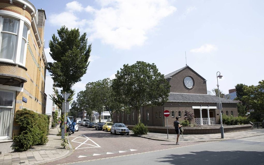 De christelijke gereformeerde Thaborkerk in Scheveningen. beeld RD, Anton Dommerholt