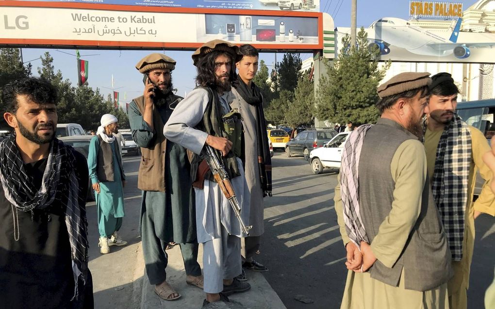 Taliban in het straatbeeld van Kabul. beeld Reuters