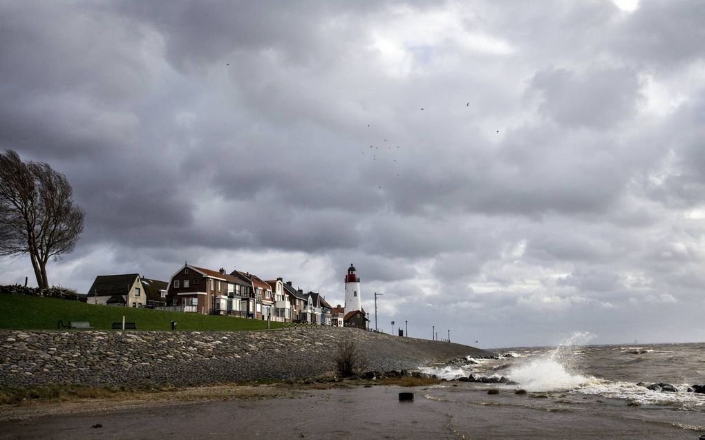 Het voormalige eiland Urk.  beeld ANP, Vincent Jannink