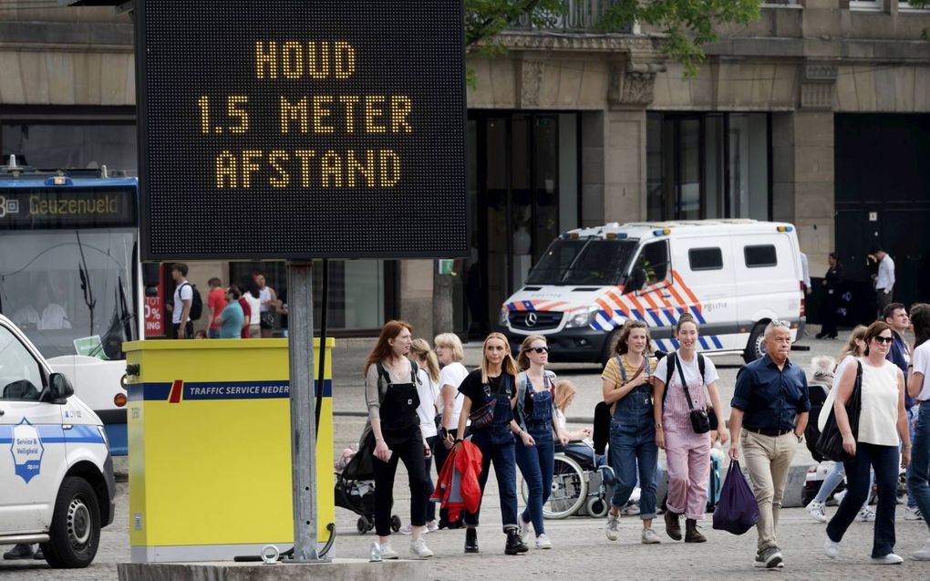 „Nu de coronamaatregelen grotendeels opgeheven gaan worden, komt er hopelijk ook een einde aan ”corona” als iets wat ons leven compleet overschaduwt.” beeld ANP, Evert Elzinga