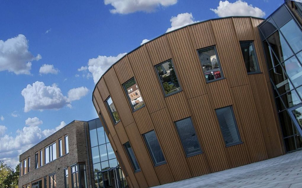 Gebouw van het Calvijn College in Middelburg. beeld Calvijn College