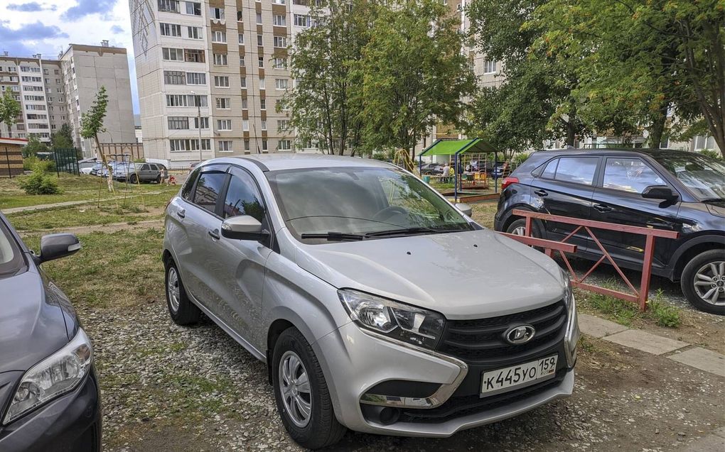 Mijn nieuwe Lada X-Ray. beeld William Immink