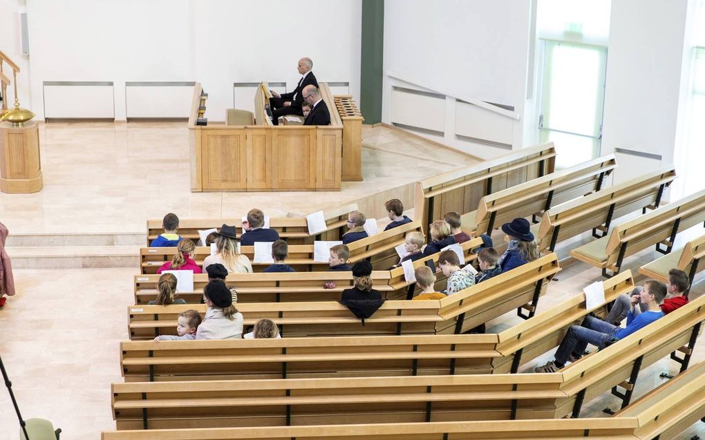 „In de christelijke gemeente is er een appel op een ieder om naar elkaar te willen luisteren en niet bij voorbaat elkaar ”af te schrijven”.” beeld RD, Henk Visscher