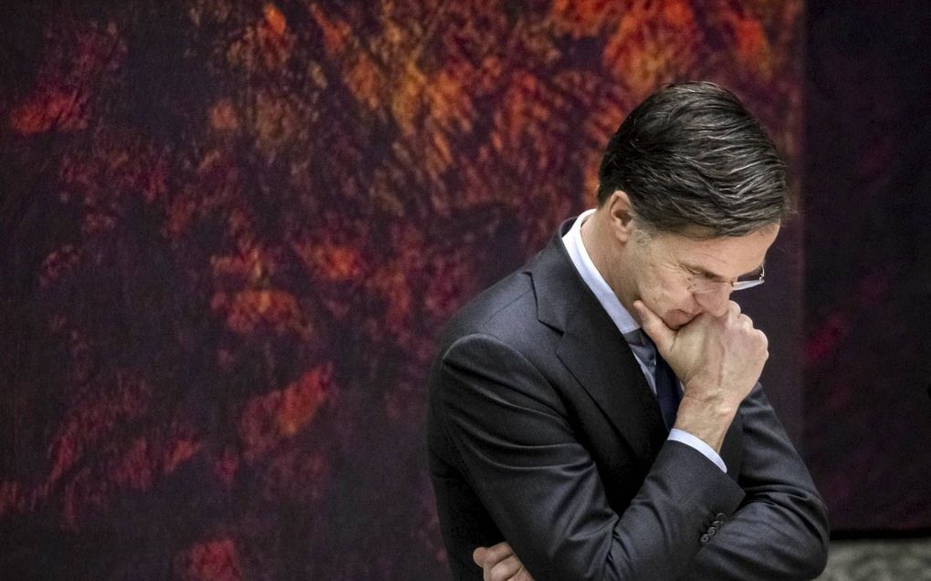 Premier Rutte. beeld ANP, Remko de Waal