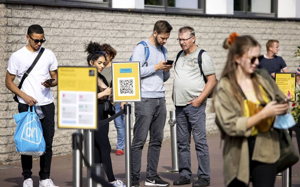 „De taal van de voorstanders van uitsluitende maatregelen verhardt.” beeld ​ANP, Ramon van Flymen