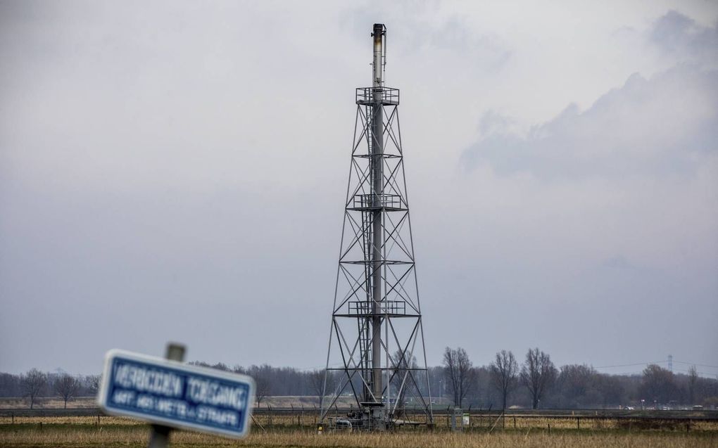 Onderzoekers raden aan om kleine Nederlandse gasvelden in productie te houden. Foto: een gaswinningslocatie van de NAM.  beeld ANP, Sem van der Wal