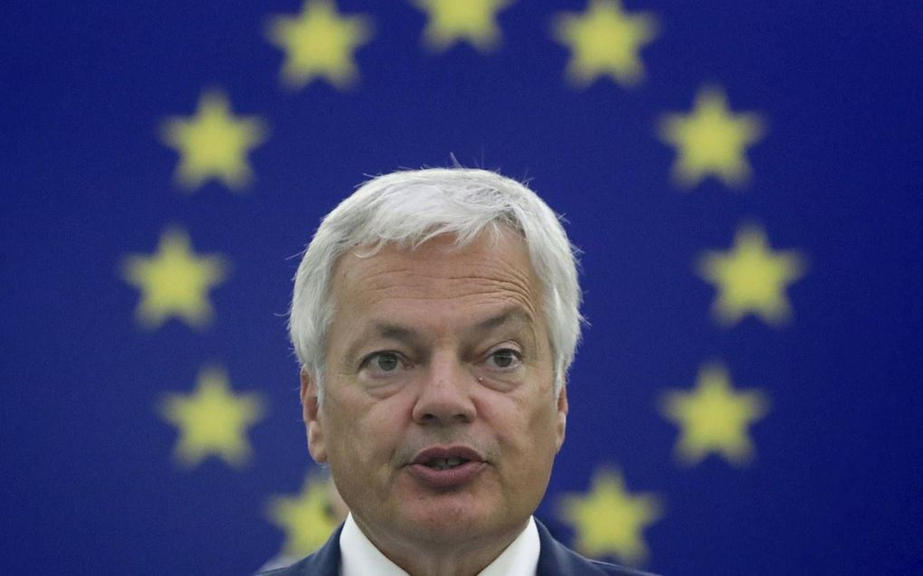 Eurocommissaris Didier Reynders. beeld AFP, Yves Herman