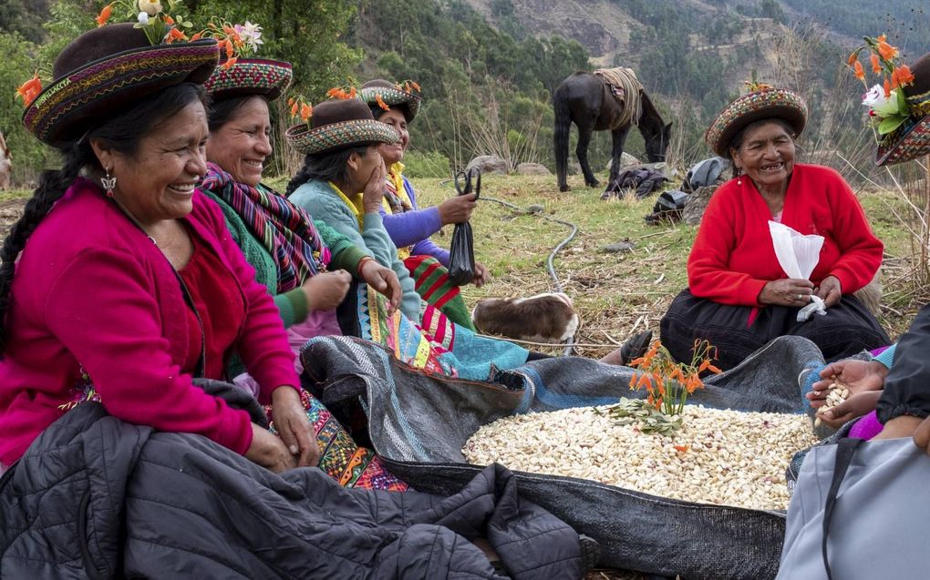 Veel Peruaanse vrouwen zijn in de jaren negentig gedwongen gesteriliseerd door de toenmalige president Fujimori. Op de foto inheemse Peruanen in de Andes, waar de meeste sterilisaties plaatsvonden. De mensen op de foto staan los van het verhaal. beeld Ynske Boersma​