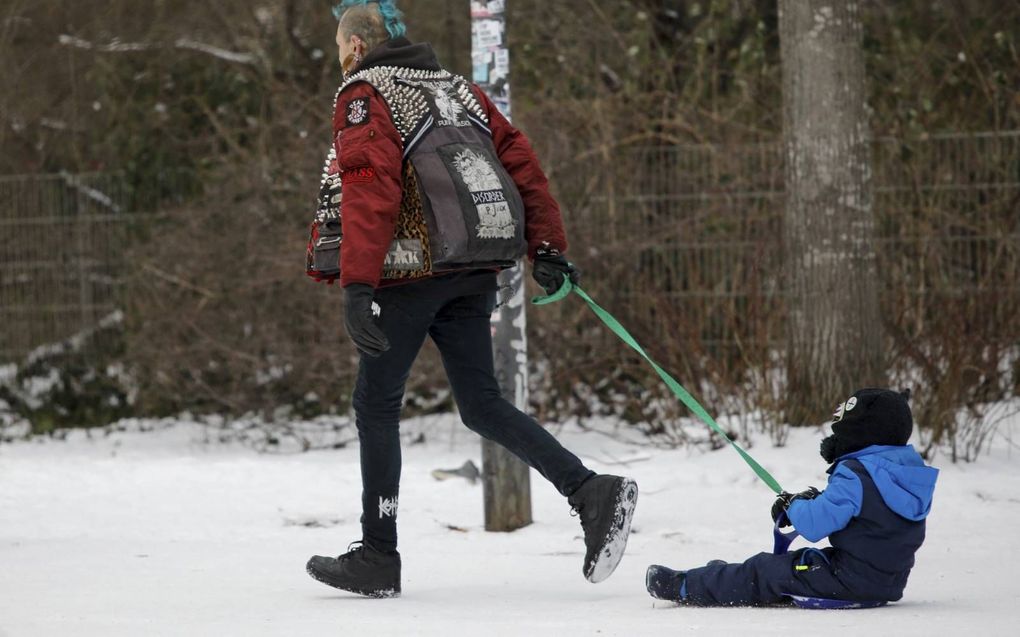 Niet oordelen is iemand toestaan zichzelf te zijn. beeld AFP, David Gannon