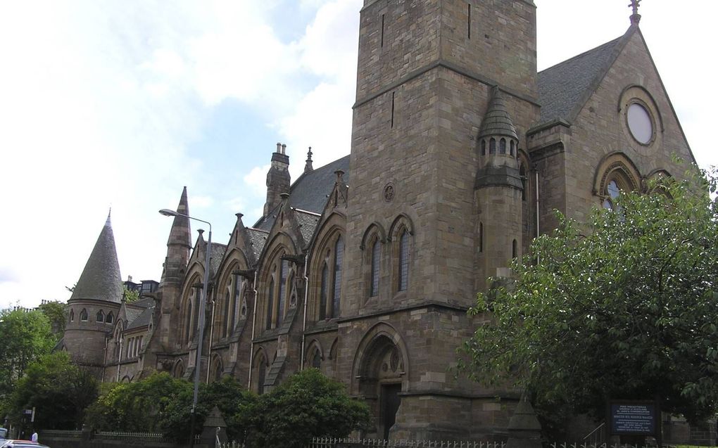 St. Jude’s Church in Glasgow. „Jammer dat de conferentiegangers afwezig waren. Want daar, in de christelijke gemeente, moet de zorg voor het klimaat beginnen. Met gebed.” beeld Wikimedia