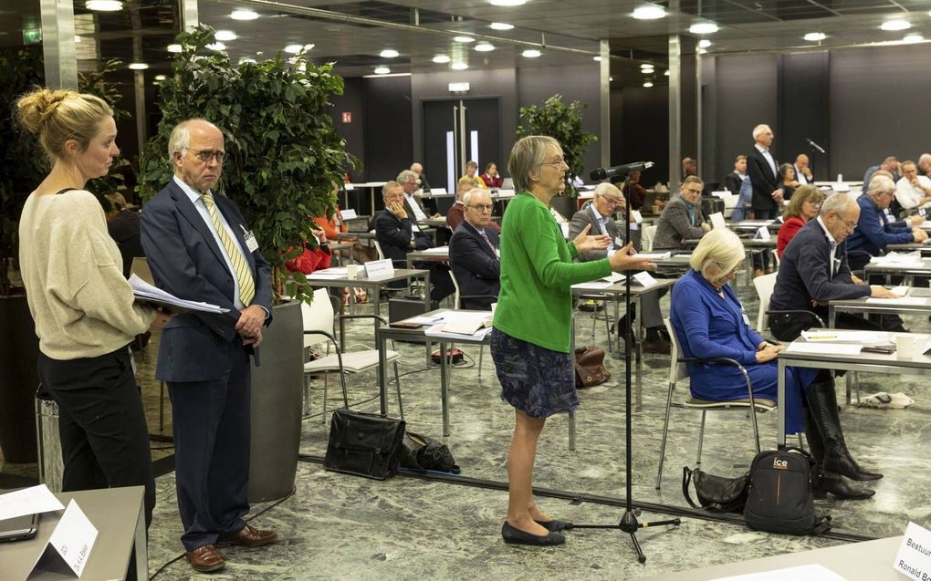 De synode van de PKN sprak vrijdag over de verhouding tussen de synode en het moderamen. beeld RD, Anton Dommerholt