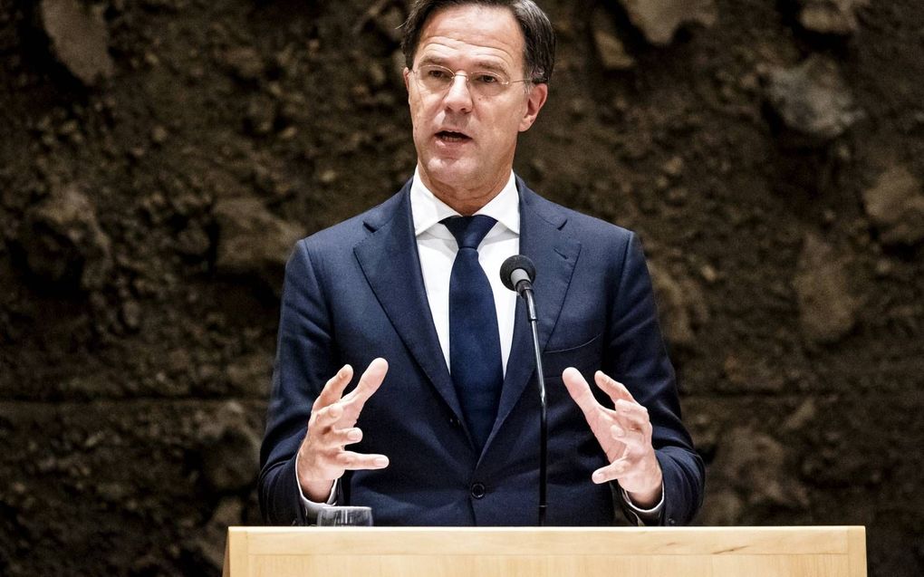 Demissionair premier Rutte. beeld ANP, Sem van der Wal