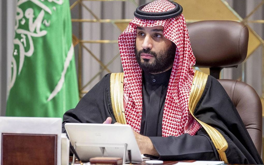 De Saudische kroonprins Mohammed bin Salman, beeld AFP