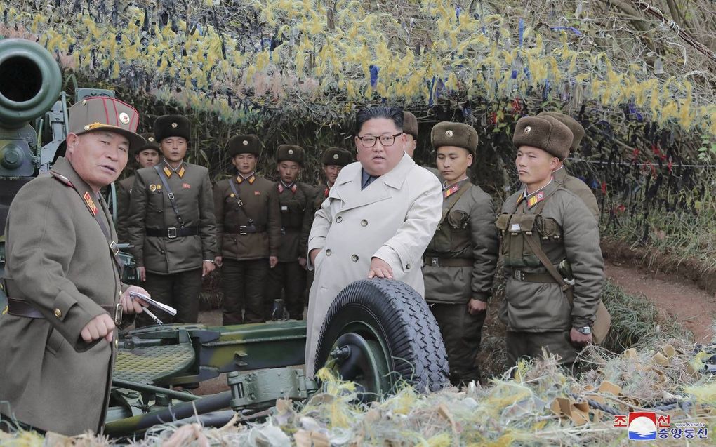 Noord-Korea ligt als het gaat over christenvervolging al snel voor in de mond. Toch heeft het lijden van christenen meer, vaak onbekende, gezichten. Foto: De Noord-Koreaanse leider Kim Jong-un tijdens een militaire inspectie. beeld EPA/KCNA