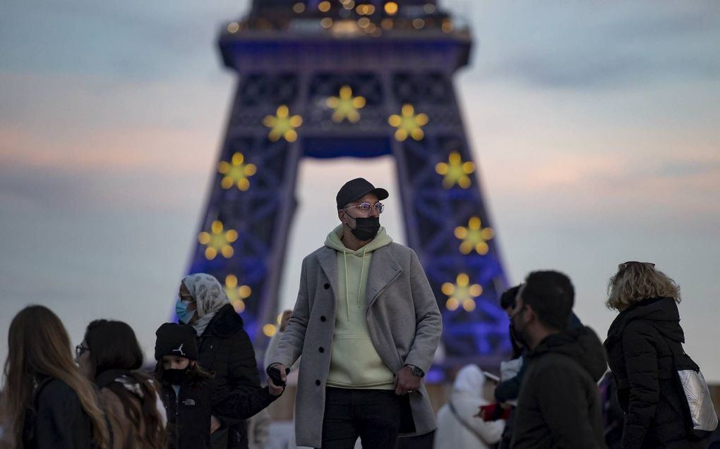 In de Franse senaat woedt een fel debat over de invoering van een zogenoemd 2G-beleid. beeld EPA, Ian Langsdon