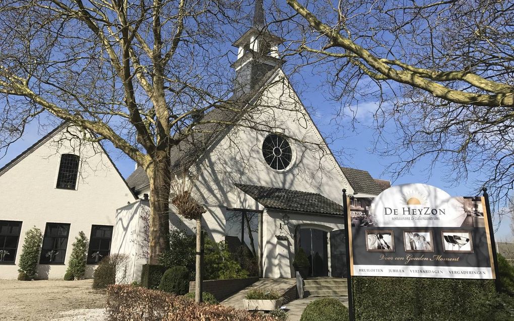 Restaurant en zalencentrum De HeyZon in het Zeeuwse Kapelle gaat in juni dicht. beeld De HeyZon