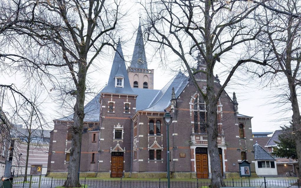 De Grote Kerk in Hilversum werd 50 jaar geleden door brand verwoest. beeld RD, Anton Dommerholt