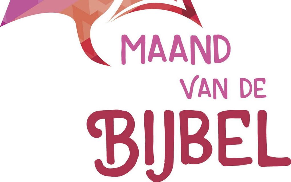 Het logo van de Maand van de Bijbel. beeld Royal Jongbloed