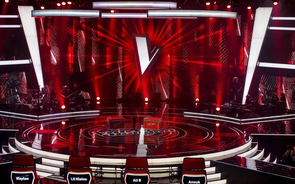 Setting van The Voice of Holland. beeld ANP, Mische Schoemaker