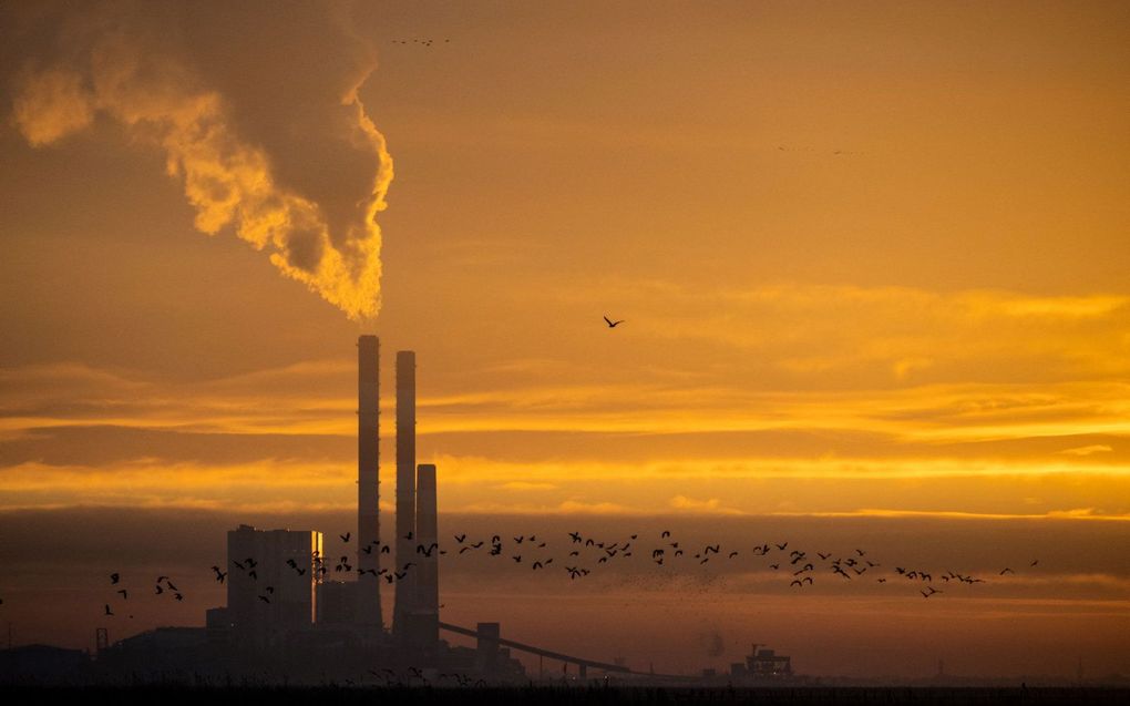 Kolencentrale in het West-Franse Cordemais Lavau-sur-Loire. beeld AFP, LOIC VENANCE