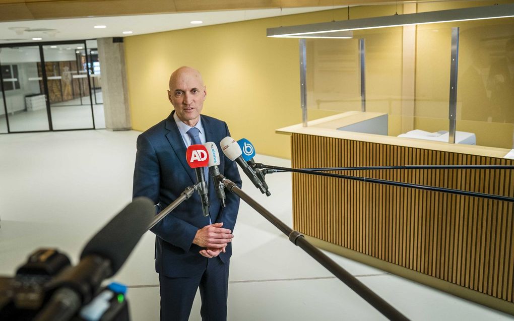 Minister Kuipers van Volksgezondheid. beeld ANP, Bart Maat