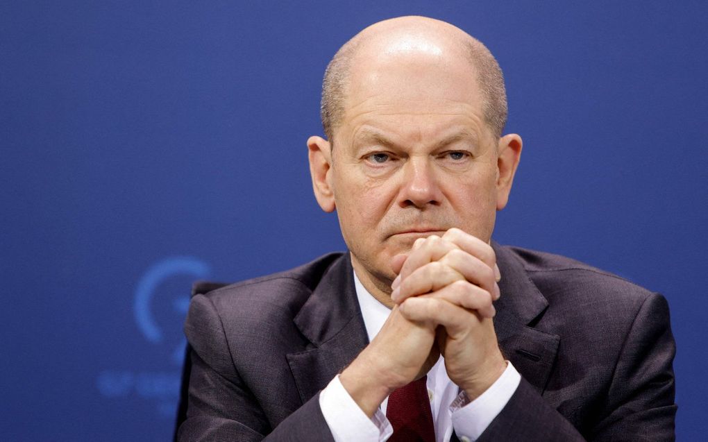 De Duitse bondskanselier Olaf Scholz. beeld AFP, Michele Tantussi