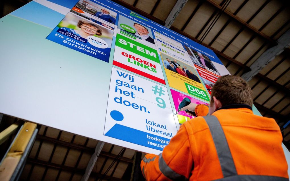 „Lokale politici zijn dragers van dezelfde standpunten als hun extremistische leiders in Den Haag.” beeld ANP, Robin van Lonkhuijsen