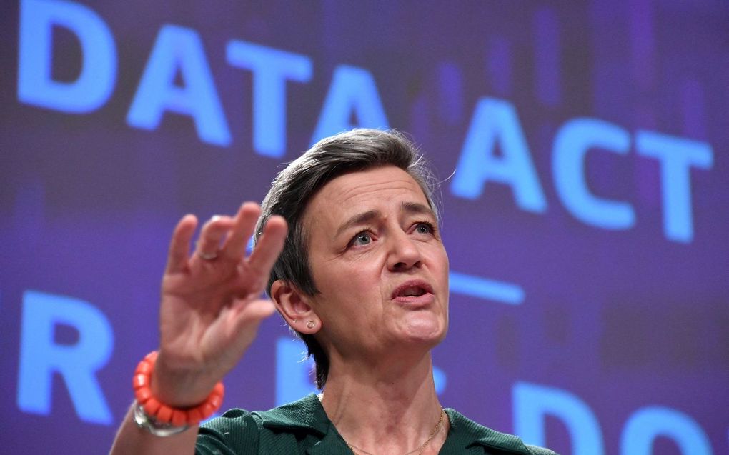 Vestager. beeld AFP, John THYS