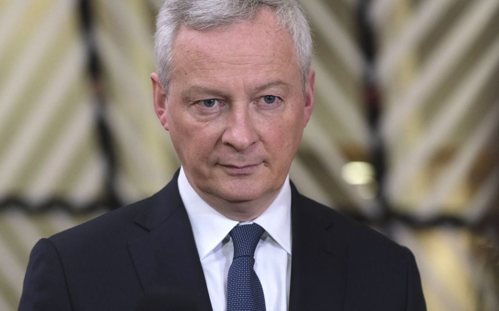 Bruno Le Maire. beeld EPA, Olivier Hoslet