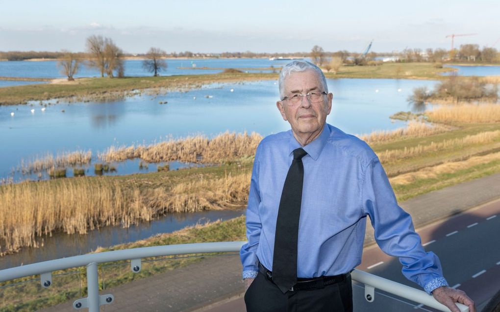 A.B. den Breejen neemt na vijftig afscheid van het bestuur van de Mbuma Zending. beeld RD, Anton Dommerholt