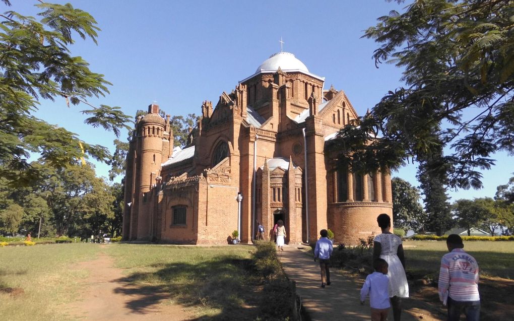 De presbyteriaanse kerk St Michael and All Angels in Blantyre is een van de oudste kerken in Malawi. beeld RD