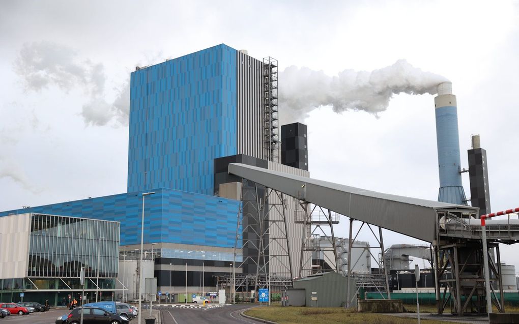 De Onyx-kolencentrale op de Maasvlakte. beeld ANP, ARIE KIEVIT