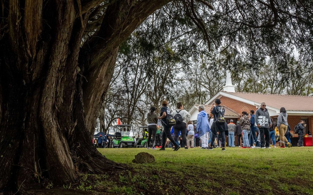 Kerk in de Amerikaanse staat Alabama. beeld ANP, AFP, Brandon Bell