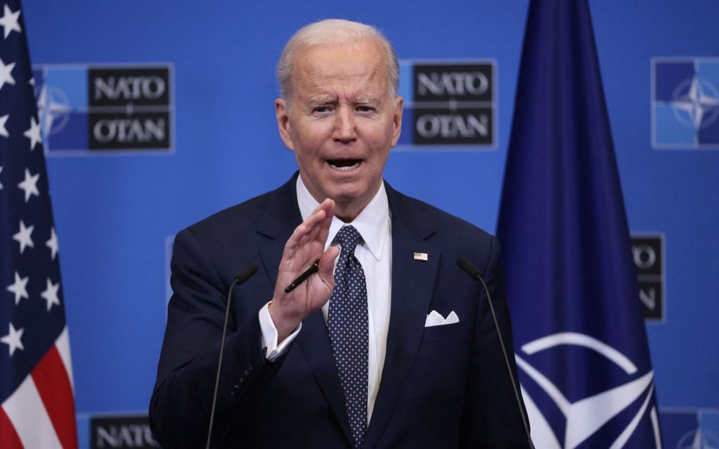 Biden. beeld AFP, Thomas Coex