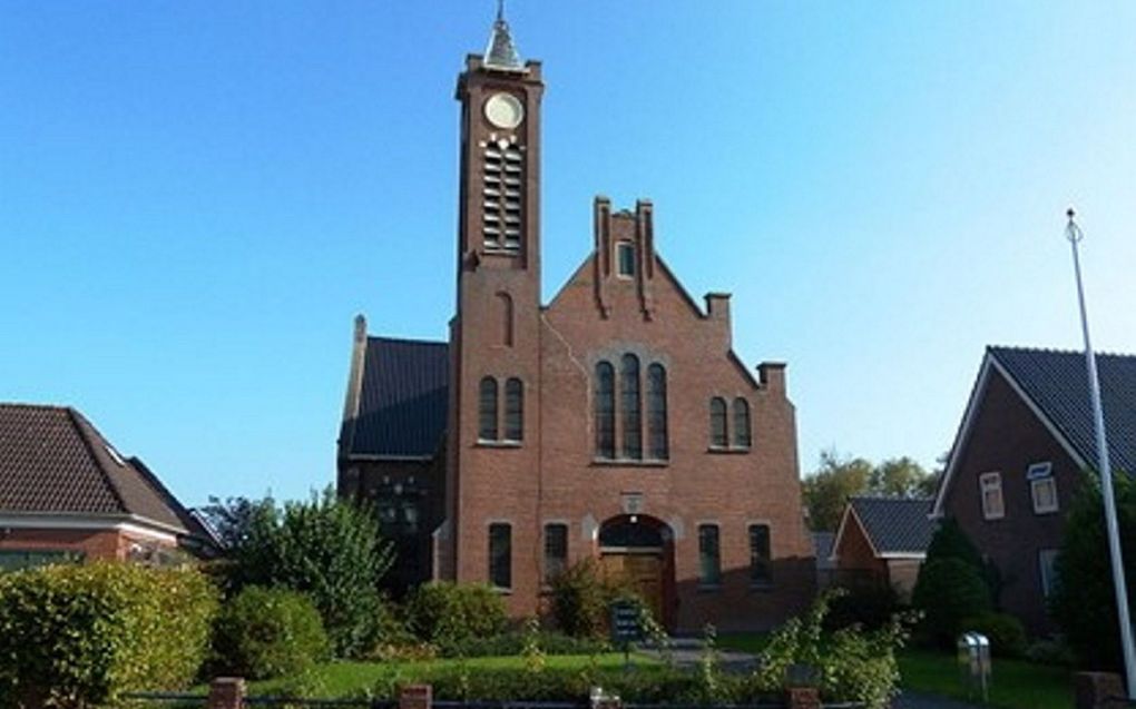 De gereformeerde kerk in het Groningse Spijk. beeld Wikipedia