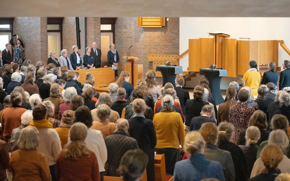 De VBGG stond dinsdag stil bij het 75-jarig bestaan. Ook werd het 50-jarig bestaan van de vakantieweken herdacht. beeld Niek Stam