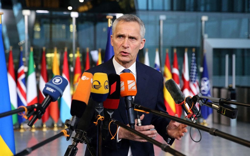 Stoltenberg. beeld AFP, Francois Walschaerts