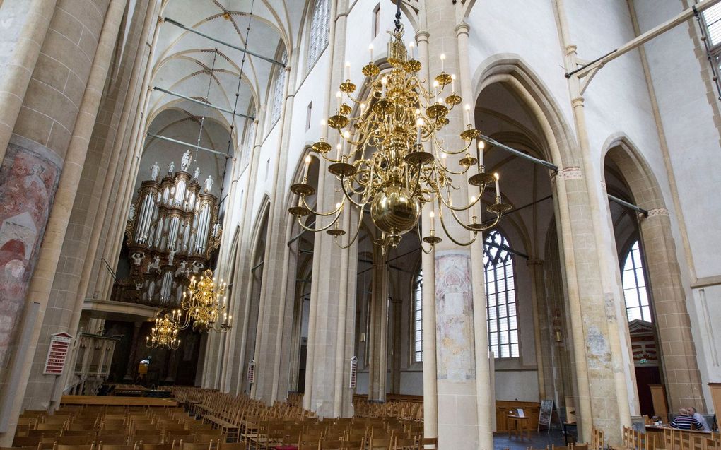 Interieur van de Bovenkerk in Kampen. beeld RD, Anton Dommerholt